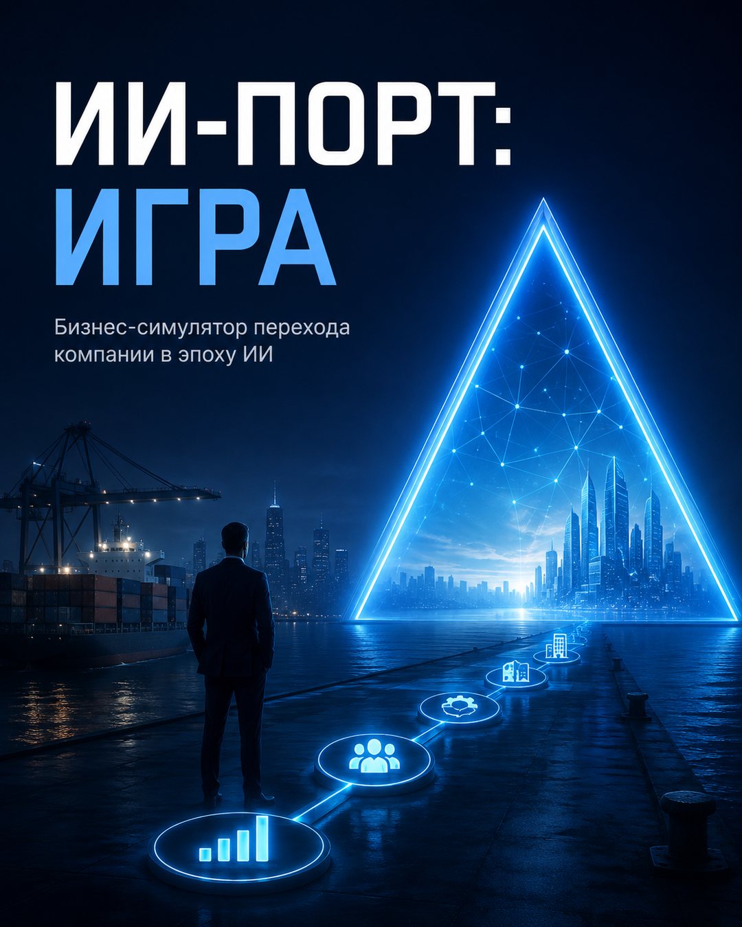 ИИ-ПОРТ: игра — бизнес-симулятор перехода компании в эпоху ИИ